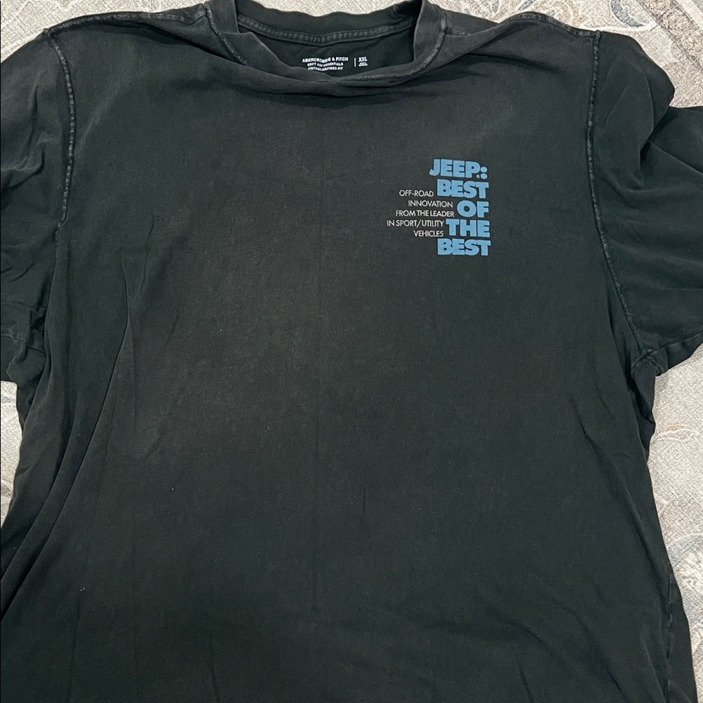 Abercrombie Jeep Black Men's T-Shirt